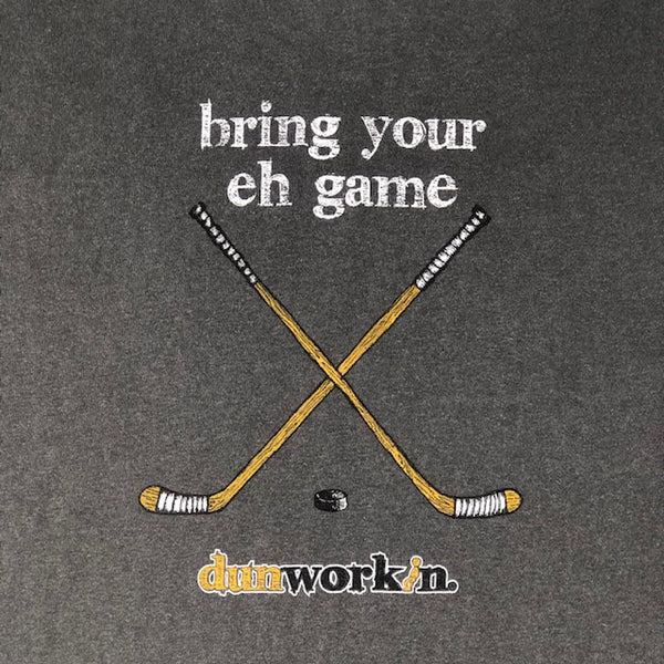 Zuigeling Omgekeerd Beschietingen Bring Your EH Game Men's Short Sleeve Hockey Tee – dunworkin
