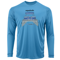 Aquaholic  Long Sleeve Islander SPF 50+ Performance Tee