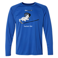 Bucket List Golf Men's Long Sleeve Islander SPF 50+ Performance Tee