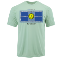 Day Dinker "PickleBall" Unisex Islander Performance Fabric Poly SS Tee