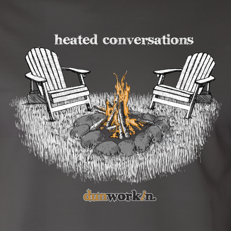 Heated Conversations Bonfire Men's Short Sleeve Tee