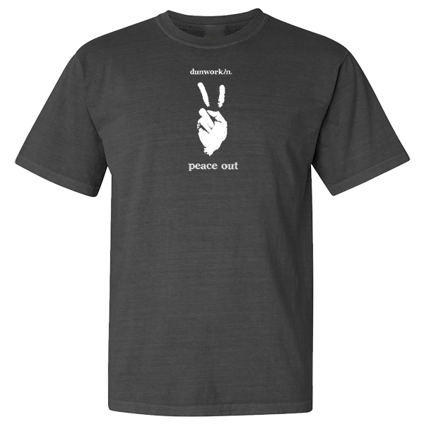 Peace Out Men s Short Sleeve Tee