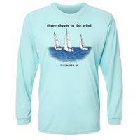 Three Sheets To The Wind Long Sleeve Islander SPF 50+ Performance Tee