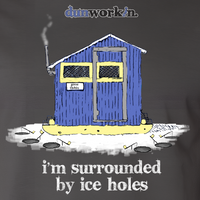 I'm Surrounded By Ice Holes Short Sleeve Tee